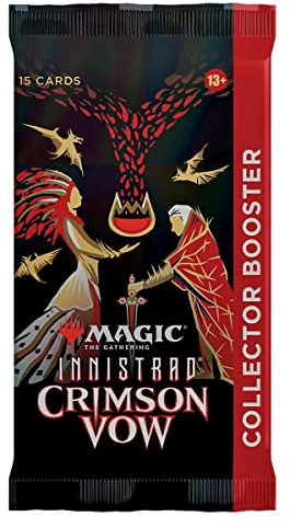 Magic The Gathering - Innistrad Crimson Vow Collector Booster Packet, Multicoloured,C90650000