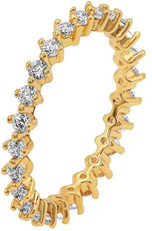 Heideman Ring Damen aus Edelstahl silber gold rosegold farbend poliert Damenring Esme für Frauen Gr 64