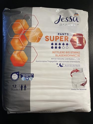 Jessa Diskret Pants L Super, 12 St