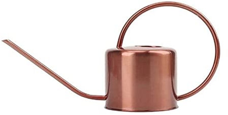 GTOULHH Arrosoir pour Plantes Interieur Arrosoir De Couleur Cuivre Arrosoir en Métal avec Bec Arrosoir pour Plantes D'intérieur Arrosoir Plantes en Pot Arrosoir(Rose Gold)