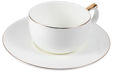 FUNOMOCYA Tazze Caffè Con Piattino Tazza Caffè Ceramica Tazza Tè Cappuccino Espresso Macchiato Latte Cioccolata Utilizzo Casa Bar Ristorante