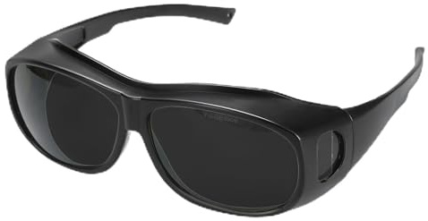 QUARKZMAN Lunettes de Sécurité pour Soudure Ir Shade 6 Lunettes de Protection Ppe Anti-Lumière Anti-Rayures Légères Lunettes de Protection pour Soudure pour Hommes Et Femmes