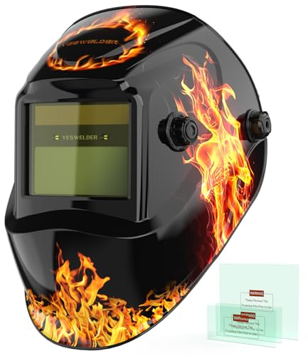 YESWELDER Automatiskt Avbländande Svetshjälm True Color