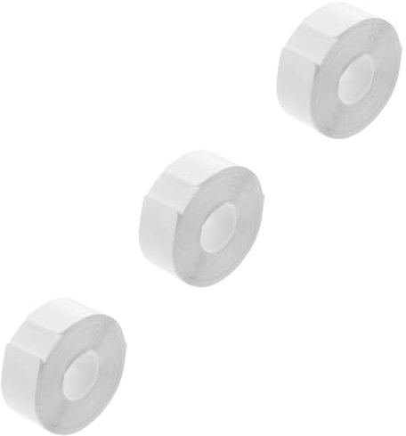 HOMSFOU 3 Sätze Wäschemarker Waschbeständig Thermoetiketten Transparent Wasserfest Thermoetiketten Adressetiketten Blankoetiketten Preisaufkleber Expressetiketten 230 Blätter * 3