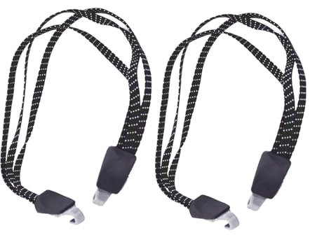 F Fityle Lot de 2 Tendeurs élastiques 3 En 1 pour Vélo, 60 Cm, Sangles de Vélo, Sangles Fixes pour Bagages de, pour L'extérieur