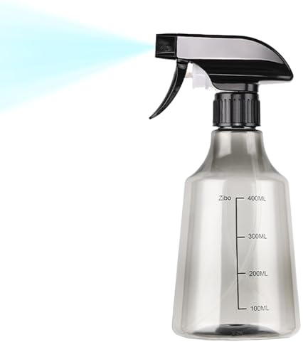 Hitburu Flacons Vaporisateurs Petits - Bouteille Spray pour Nettoyage Maison,Flacon Vide 500ml avec Buse Réglable pour Animaux Coiffure Cuisine Dégraissage