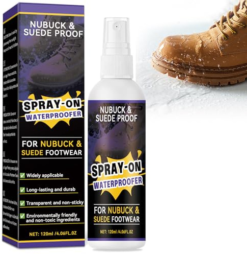Asticers Suede Protector Spray, Shoe Protector Spray Waterproof, Rain & Stain Waterproof Protection for Sneakers, Nubuck, Canvas, Jackets, Suede Shoes, Boots, Leather, Carpets and Other Surfaces
