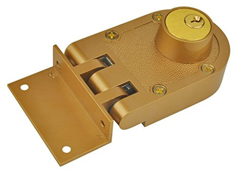 SUMBIN Jimmy Proof Deadbolt Lock with Keyed (Double Cylinder)