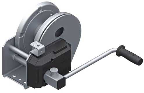 AL-KO - Verricello a fune Plus, tipo 1201 Plus, con srotolamento automatico, senza corda/nastro fino a 1150 kg