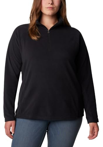 Columbia Glacial IV Felpa con zip a metà da donna, Maglia morbida ed elastica per l'outdoor
