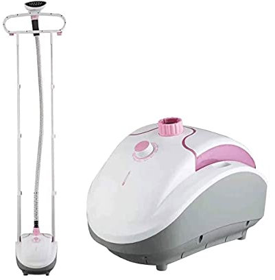 SMSOM Vaporizador de Prendas Verticales, Vapor Profesional de la Ropa de Vapor de Vapor facilentador de Tela, 10 ajustes de Vapor Ajustables con 2,2 l Perchas de Prendas de Agua visibles