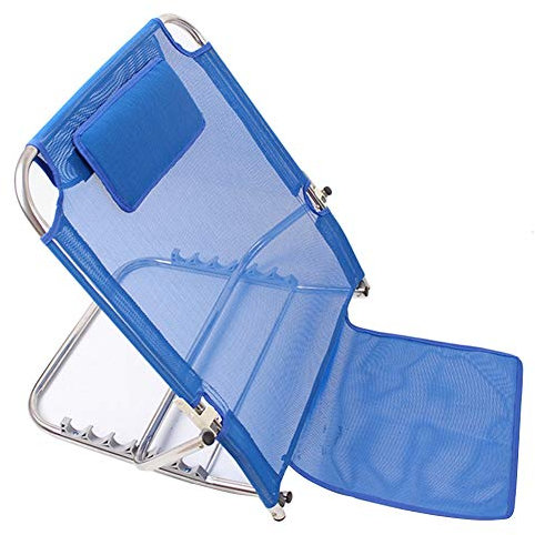 TEmkIn Bettrückenlehnenstütze, verstellbare Sit-up-Rückenlehne, Rückenstütze zum Essen, Lesen, Fernsehen und mehr im Bett, 3 Farben, 4 Größen (Farbe: Blau-C)