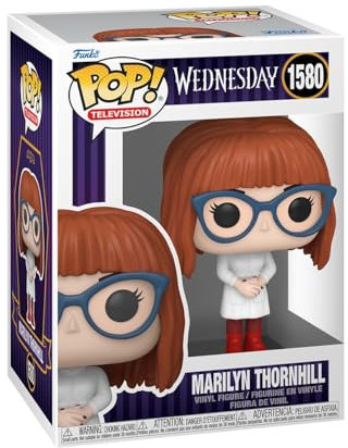 Funko Pop! TV: Wednesday - Mrs. Thornhill - Rave'n T - Collectable Vinyl Figure - Gift Idea - Official Merchandise - Toys for Kids & Adults - TV Fans - Model Figure for Collectors and Display