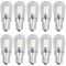 WOHPNLE 10 Uds. Bombilla LED E12, Bombilla De Araña De Cristal De 500LM, Para Lámpara De Techo Pequeña, Para Lámpara De Pared Para Dormitorio, Oficina, 220V