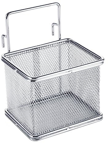 Hot Pot Stainless Steel Hanging Strain Basket for Home Restaurant Use | Hangs on Pot Side, Practical Mesh Design, Easy to Clean, for Home and Restaurant Serving