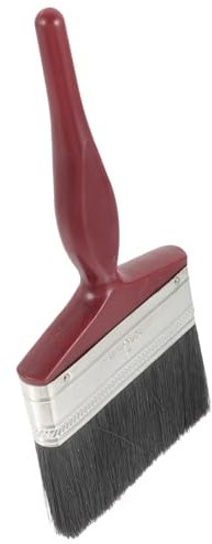 Gadpiparty Pennello Per Pittura Di Terrazze E Pareti Setole Nere Da 4 Pollici Su Manico Ergonomico in Plastica Facile Da Applicare