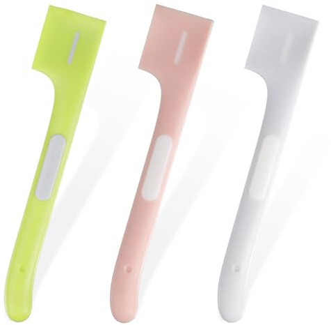 WY LIGHTING LEVEL Lot de 3 cuillères à nourriture pour animaux de compagnie - Cuillère à nourriture pour chien et chat - Spatule humide en silicone pour chat - Cuillère à mélanger pour nourriture pour