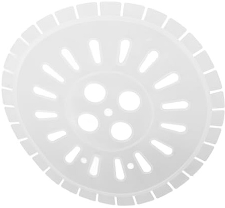 Washer Spinner Cap Cover Plastic White Medium 25cm | Replacement for Dryer Cap Accessory, Laundry Room Use, Multifunctional Design