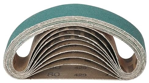 Belt Sanding Machine Woodworking Sandpaper Deburring Sandpaper Sanding Belt Sanding Machine Replacement Of Sanding Belt Multi Grain Woodworking Sandpaper Electric Tool Accessories(Green,120 5pcs)