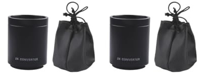 Juego de 2 lentes de aumento teleconvertidor para lentes T2 de 650-1300 mm