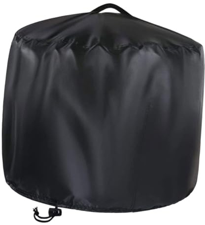 Gatuida Funda para Pozo de Fuego Redonda Cubierta Protectora Exterior Resistente Desgarros para Barbacoa y Chimenea con Seguro contra Viento y Rayos UV S