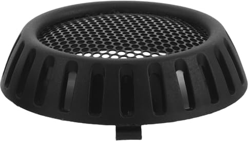 Hair Dryer Rear Filter Mesh Cover, 2.4 Inch Nylon Tail End Cap | Black, Pack, Dustproof Screen, Stable Performance, Replacement Part for Barbershops and Homes