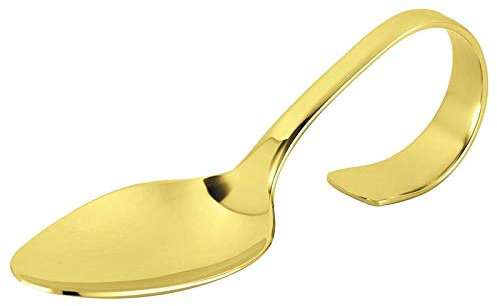 Gourmetlöffel 12 cm Buffet Edelstahl/PVD Gold