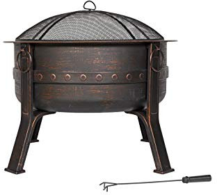 La Hacienda Brava Feuerstelle, Bronze-Effekt Brava - 80 cm