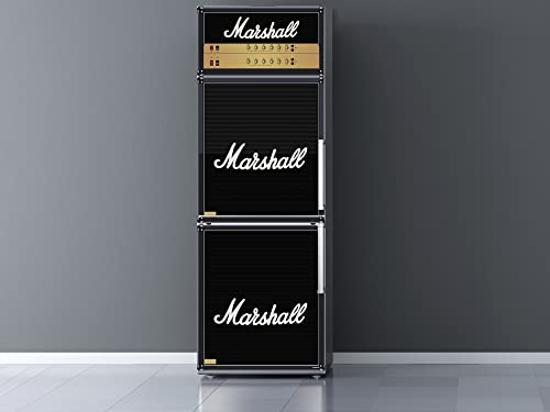 Oedim Vinilo Frigorífico Marshall 185x70cm | Adhesivo Resistente | Pegatinas de Nevera Económicas y Elegantes | Vinilo Nevera