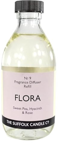 FLORA - Sweet Pea, Hyacinth and Rose - Diffuser oil refill - 250ml