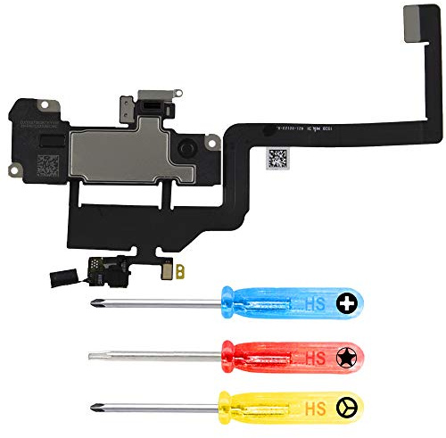 MMOBIEL Oreillette Compatible avec iPhone 11 2019 - Remplacement des Haut-parleurs/Oreillettes - Capteur de proximité et Tournevis Inclus