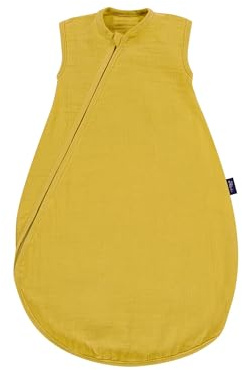 Alvi Sommertraum Mull | Sommerschlafsack für Babys mit 0.5 TOG aus 100 % Baumwolle, atmungsaktiv und leicht für warme Nächte