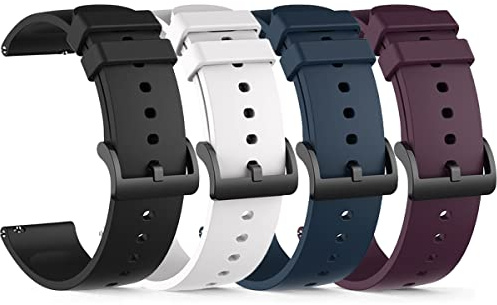 RuenTech Compatibile con smartwatch ZOSKVEE 22 mm, cinturino in morbido silicone per cinturino ZOSKVEE P95