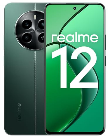 realme Smartphone 12 4G 8+128 GB, SUPERVOOC mit 67 W, Snapdragon 685 Prozessor, 120 Hz AMOLED Display, Sony LYT-600 OIS Portraitkamera, 5000 mAh langlebiger Akku, Pioneer Green (No Adapter)