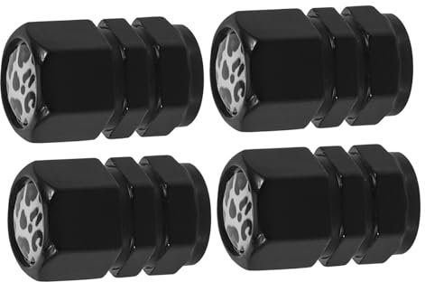 CHILDWEET 4stücke Ventilkappen Aus Aluminiumlegierung Staubschutzkappen Für Auto LKW SUV Und Motorradreifen Einsetzbar Installieren Langlebig Und Dekorativ Für Fahrzeugventile