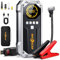 Arrancador de Batería de Coche Arrancador de Coches 6000A Compresor de Aire 150PSI, 26800mAh 12V Jump Starter con 400-Lumen LED Carga Rápida y Pantalla LCD Jump Starter