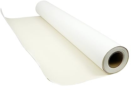 EXERZ Canvasrulle 38 cm x 5 m polyester 280 g/m² - Akryl-, olje- och bläckstråletryck (Polyester 38 cm x 5 m)