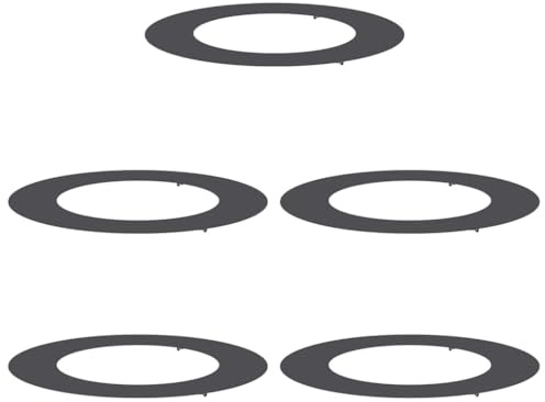 vidaXL Macetero de plástico de 80 cm en Negro, Mate y Resistente al Agua, Ideal para Usar Dentro Balcones, Jardines, con un diseño Moderno. Se Puede Usar con Decoraciones metá