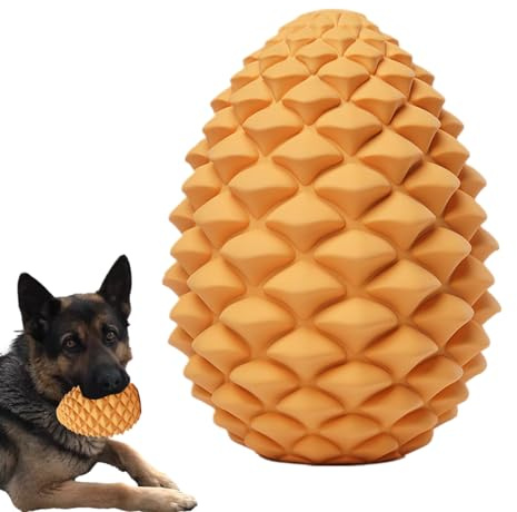 Kreatives Leckerli-Spielzeug für Hunde – kegelförmiges Kauspielzeug, Leckerli-Spender-Spielzeug | Robustes Kiefernholz, stabiles -, Hunde, Welpen, tragbar, interaktiv, Kauspaß, bissfest