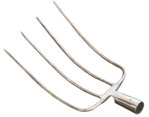 1 PZ FORCA FIENO ORSATTI ACCIAIO FORGIATO DENTI 4