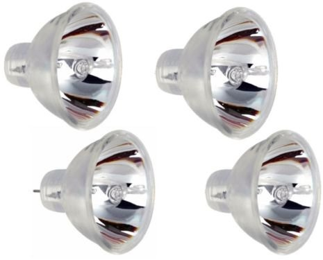 Lot de 4 ampoules A1 231 12 V 100 W GZ6.35 EFP pour éclairage de scène