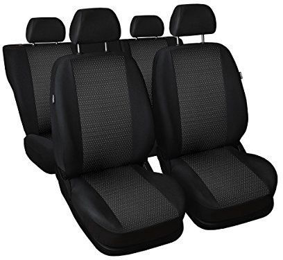 UP ! Sitzbezüge nach Maß Autoplanen perfekte Passform Schonbezüge Sitzschoner Velour + Strickpolster ®Auto-schmuck (UP! pr-1)