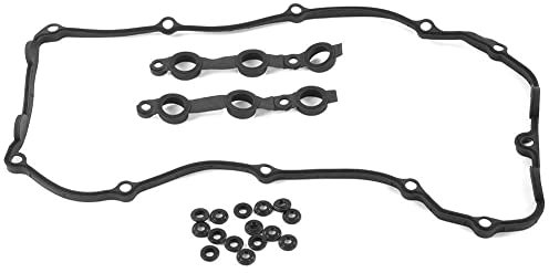 Yctze Ensemble de joints de boulon de joint de couvercle de soupape, moteur en caoutchouc ACM Ensemble de joints de boulon de joint de couvercle de soupape pour E36 E38 E39 E46,11129070990