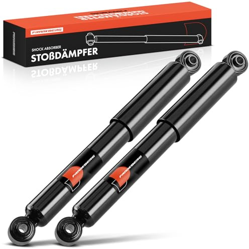 Frankberg 2x Stossdämpfer Stoßdämpfer Hinten Links Rechts 415,5mm Gasdruck | Kompatibel mit Alto GF HA25 HA35 Pixo UA0 Replace# 41800M68K00, 562104A00G