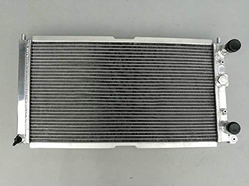 FSMOTO Radiatore in Alluminio 40MM Per F@iat Punto Serie I 176 GT 1.4L I4 Turbo Benzina MT 1993-1999