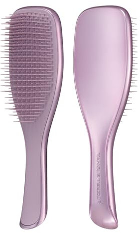 Tangle Teezer Ultimate Detangler Hairbrush - Spazzola cromata per capelli bagnati e asciutti - Doppie setole - Sciogli nodi per tutti i tipi di capelli - Malva con finitura in bronzo ramato