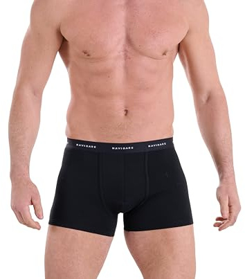 Navigare Boxer Uomo – Pack da 6 – Jersey Cotone Elasticizzato – Nuova Collezione 2025 – Bianco/Nero/Assortiti Boxer Uomo (Pacco da 6)