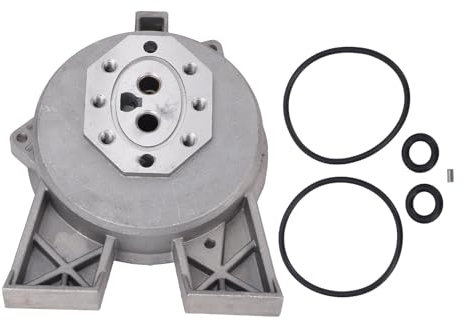 Hydraulic Log Splitter Pump Mount, Wood Log Splitter Motor Replacement Bracket Universal Aluminium Alloy Hydraulic Pump Mount With Sealing Circle For FM8 FM10 FM16