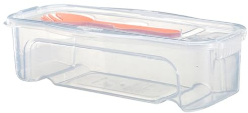 Olla de pasta para microondas de 1,3 L con colador y tapa, resistente al calor, para hacer espaguetis transparente, accesorios de cocina para comidas rápidas y fáciles