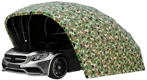 Toldo retráctil de acero inoxidable resistente para coche, plegable semiautomático, garaje al aire libre, resistente a todo tipo de clima, refugio para estacionamiento, patio, jardín
